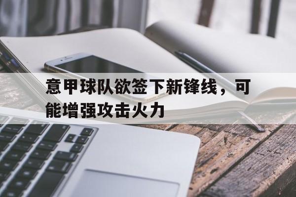 包含意甲球队欲签下新锋线，可能增强攻击火力的词条
